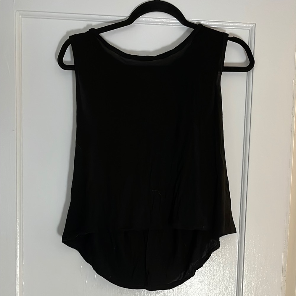 Elegant Black Sleeveless Top